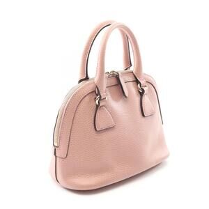 Gucci GG handbag leather pink Interlocking